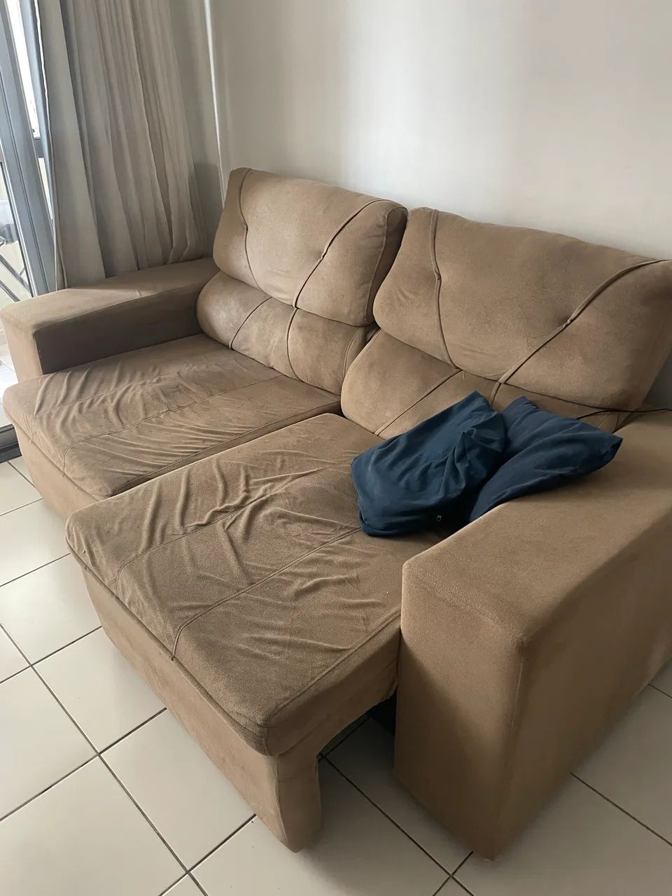 Vendo sofá retrátil e reclinável  - Foto 3