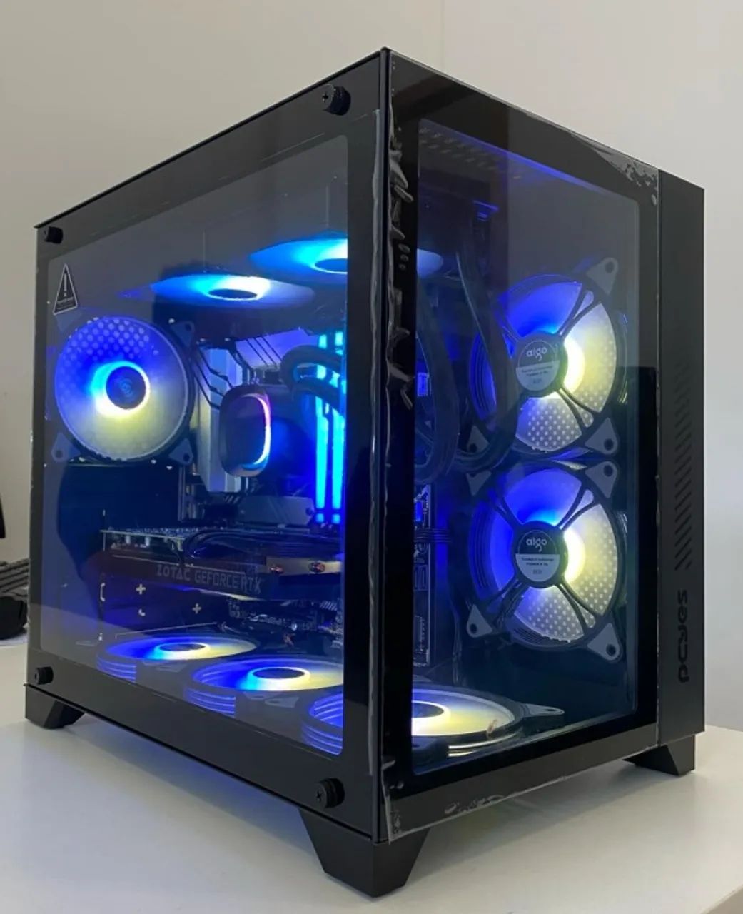 Pc Gamer Aquario I9 12900F 32GB ram nvme 1TB Rtx 3060 12gb- Loja física