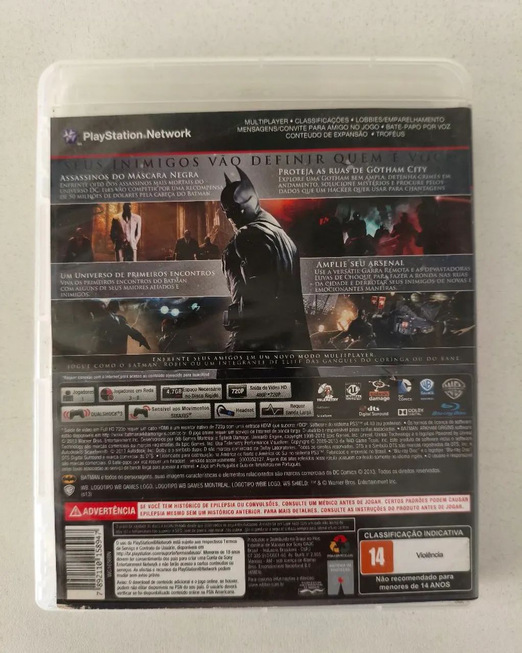 Jogo Batman Arkham: Origins original PS3  - Foto 4