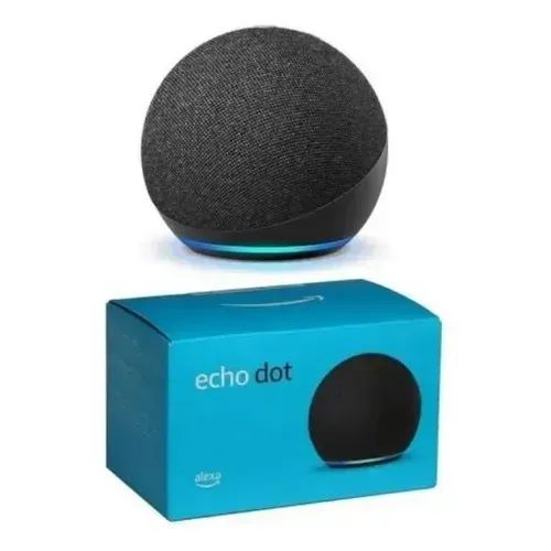 Echo Dot 5ª geração Amazon, com Alexa, Smart Speaker, Preto  - Foto 2