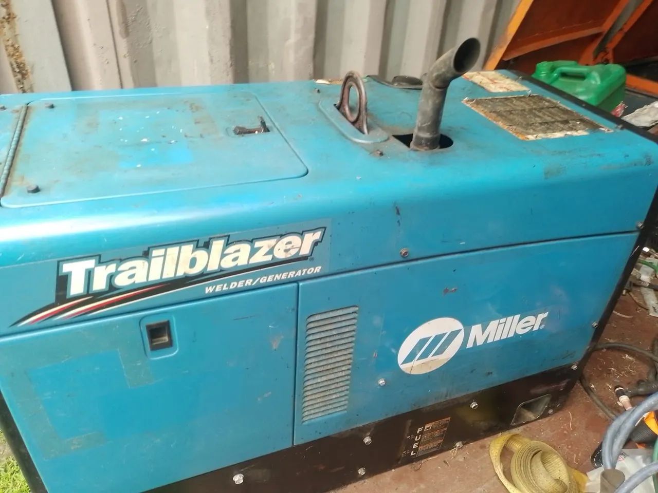 Gerador e Maquina de Solda TIG e Eletrodo a Diesel. Trailblazer l 