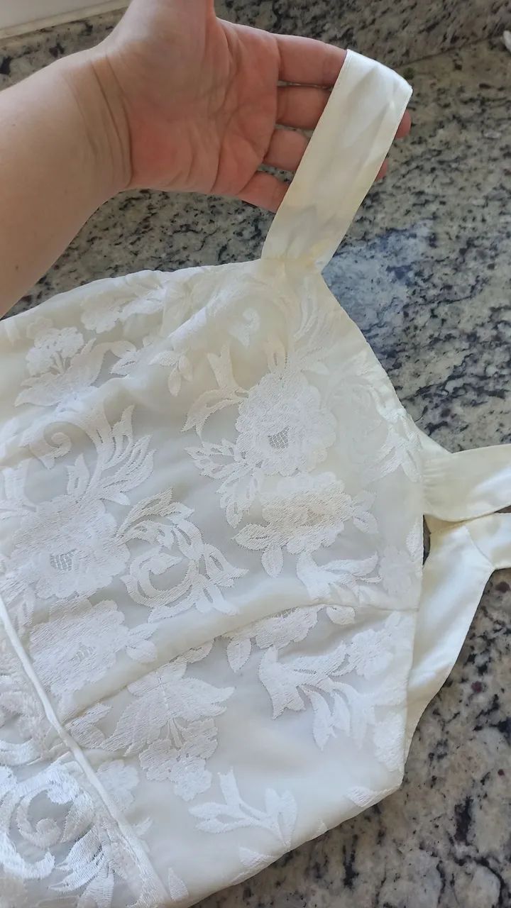 Vestido Off todo de Renda da Mauy - Foto 4
