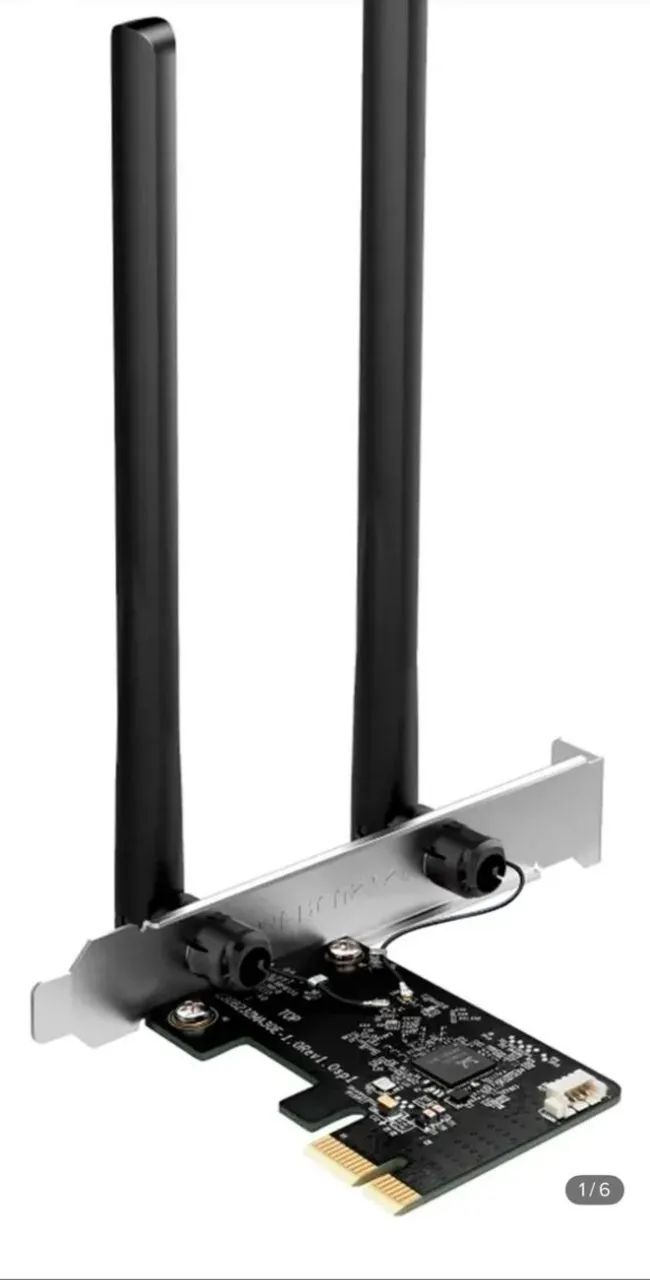 Placa de Rede PCie Wifi Bluetooth Ma30e Mercusys