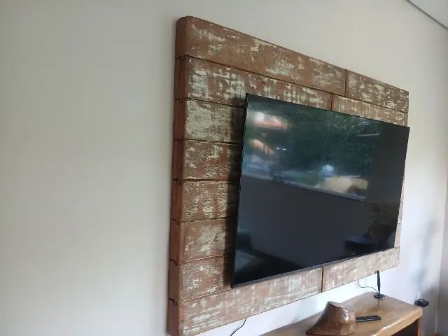 Painel de madeira televisão  - Foto 2