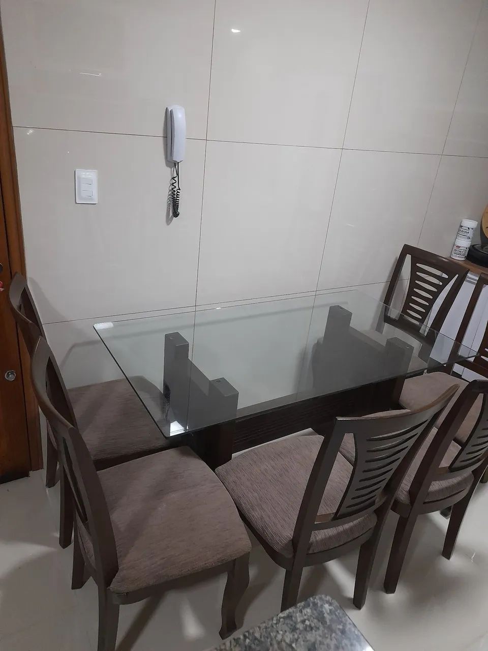 Mesa de jantar com 6 cadeiras  - Foto 2
