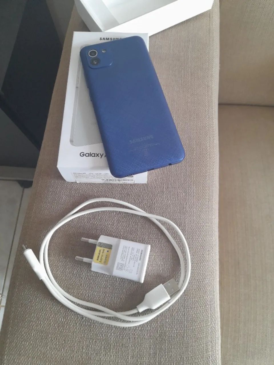 CELULAR SAMSUMG A03 AZUL 64GB - Foto 4