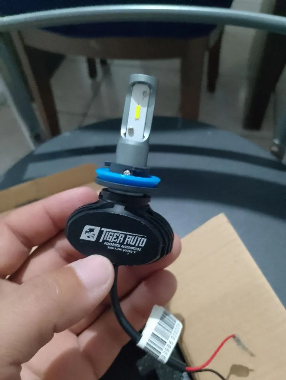 Lâmpada de led H7 ultra LED nova zerada na caixa  - Foto 5