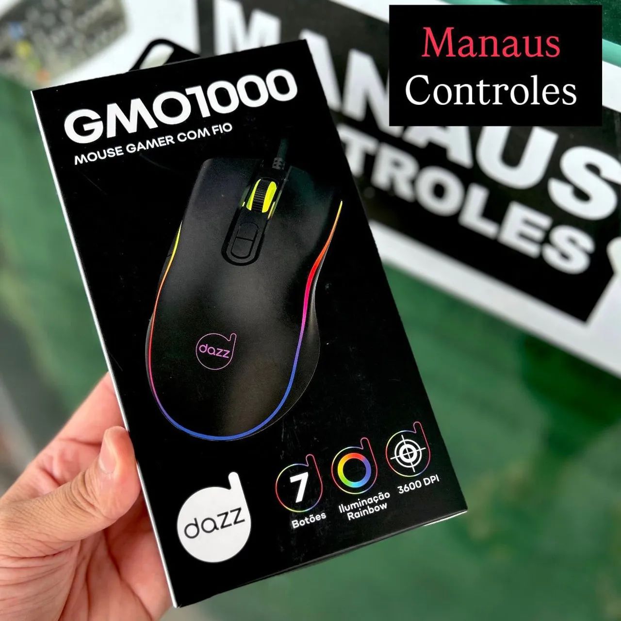 Mouse Gamer 6400 DPI 