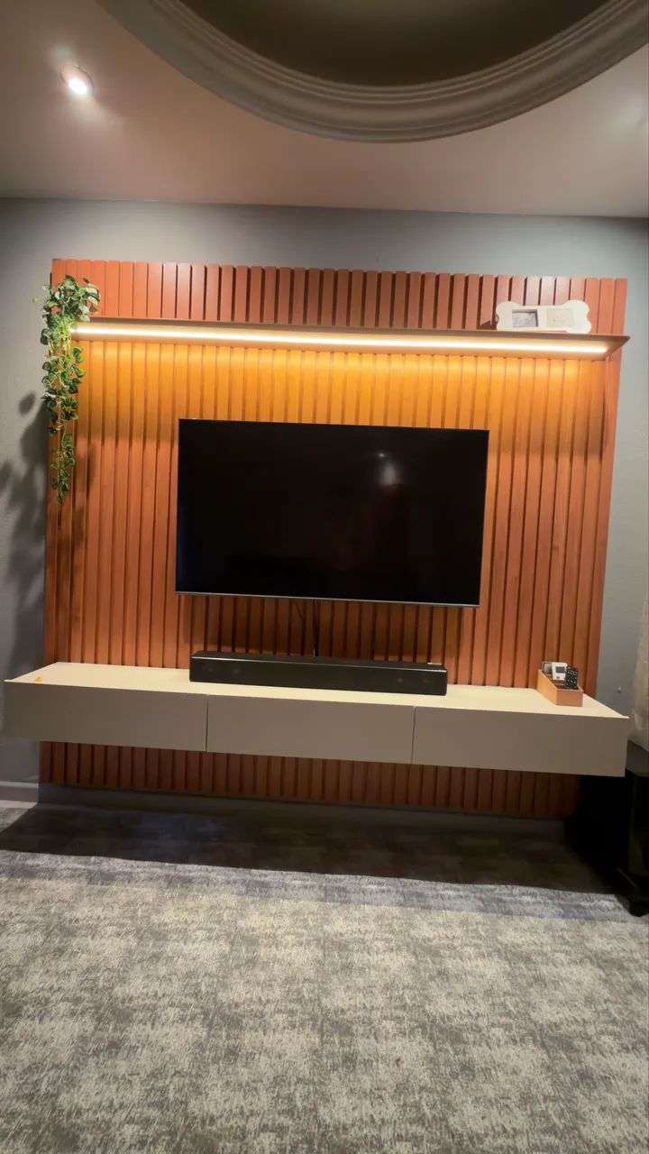 Painel ripado