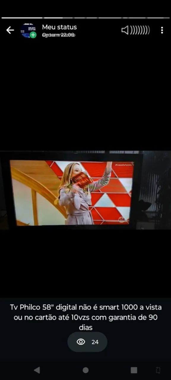 Tvs 32" etc 40" digital não é smart  - Foto 3