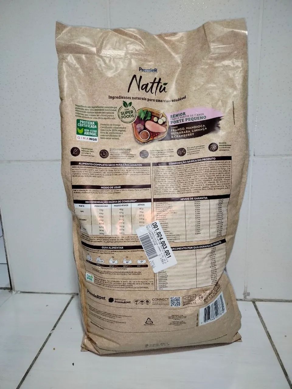 Ração premier nattu sênior 10kg - Foto 2