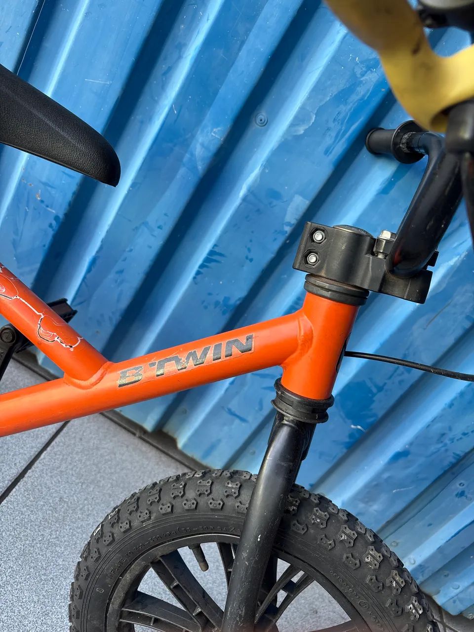 bicicleta b-twin aro 14 - Foto 4