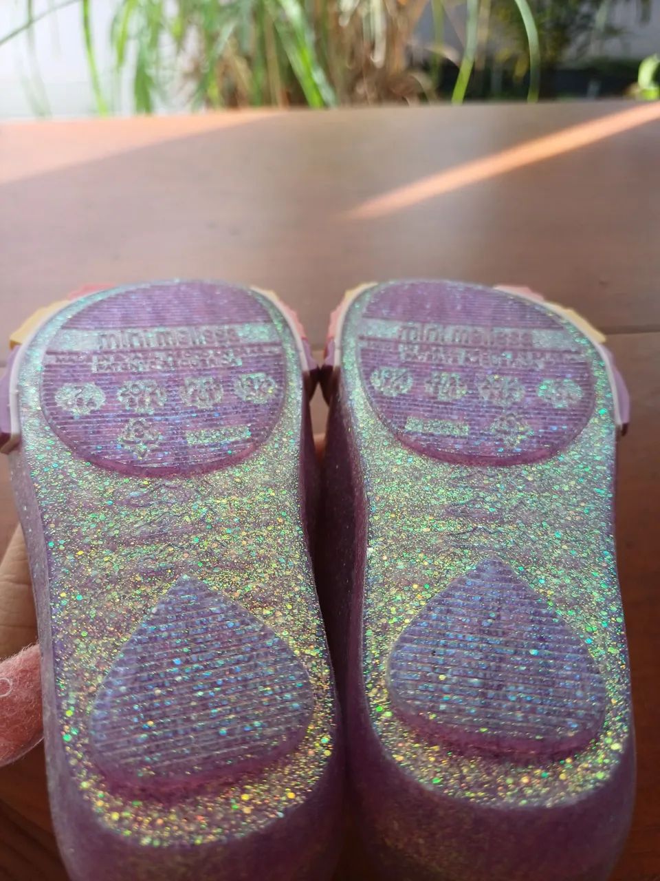 Sandália Mini Melissa n° 20/21 - Unicórnio  - Foto 2