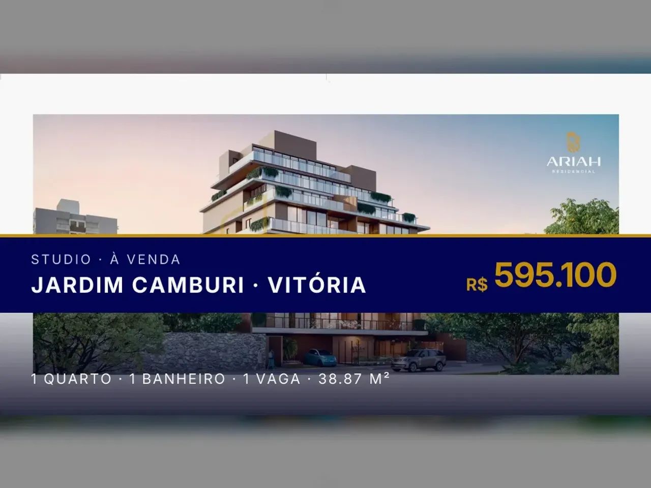 Studio Funcional em Jardim Camburi - Ideal para Jovens Profissionais!