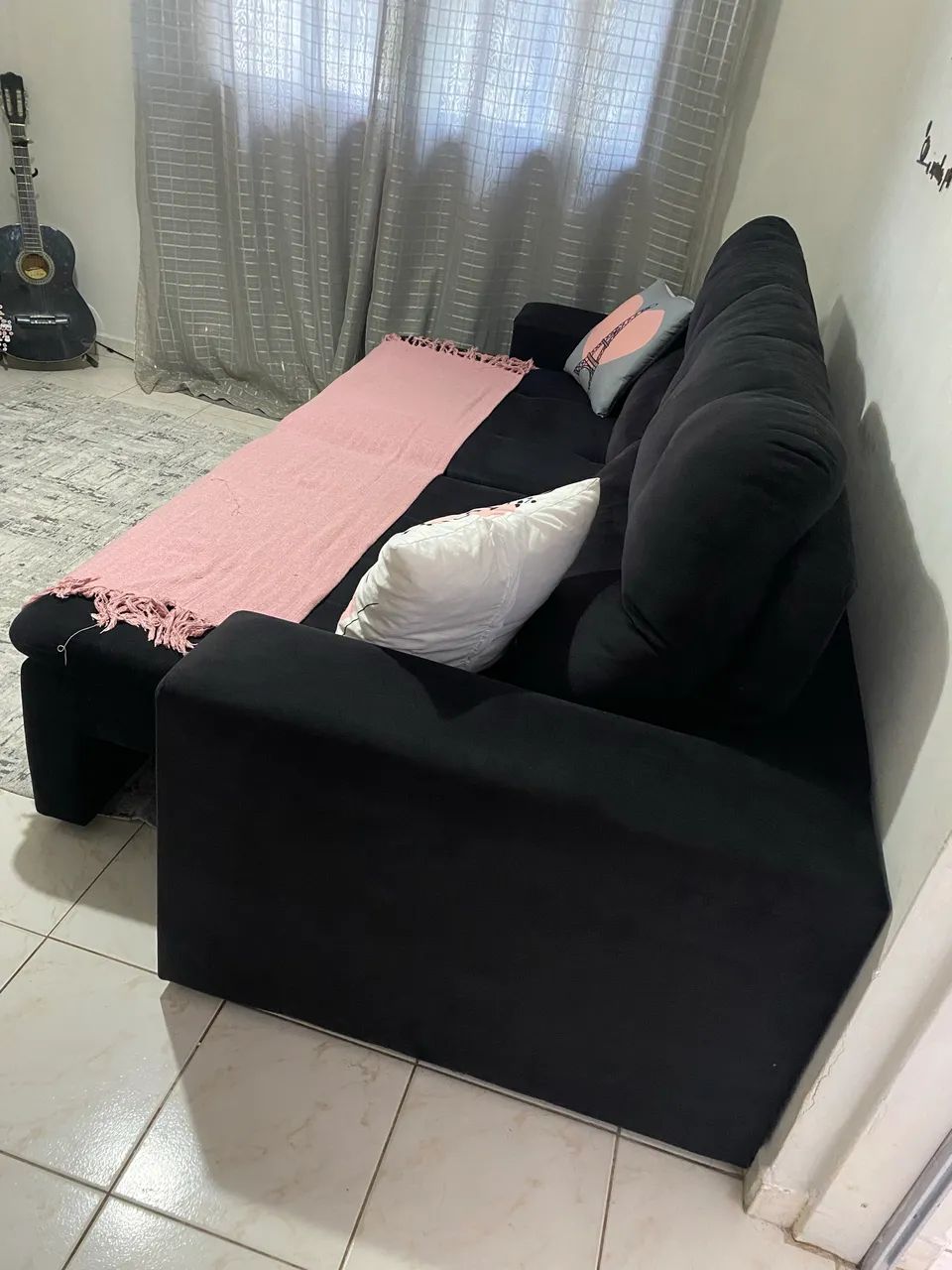 Sofá retrátil e reclinável 2,50 mts ótimo estado  - Foto 3