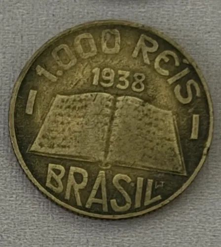Moeda 1000 Reis - 1938