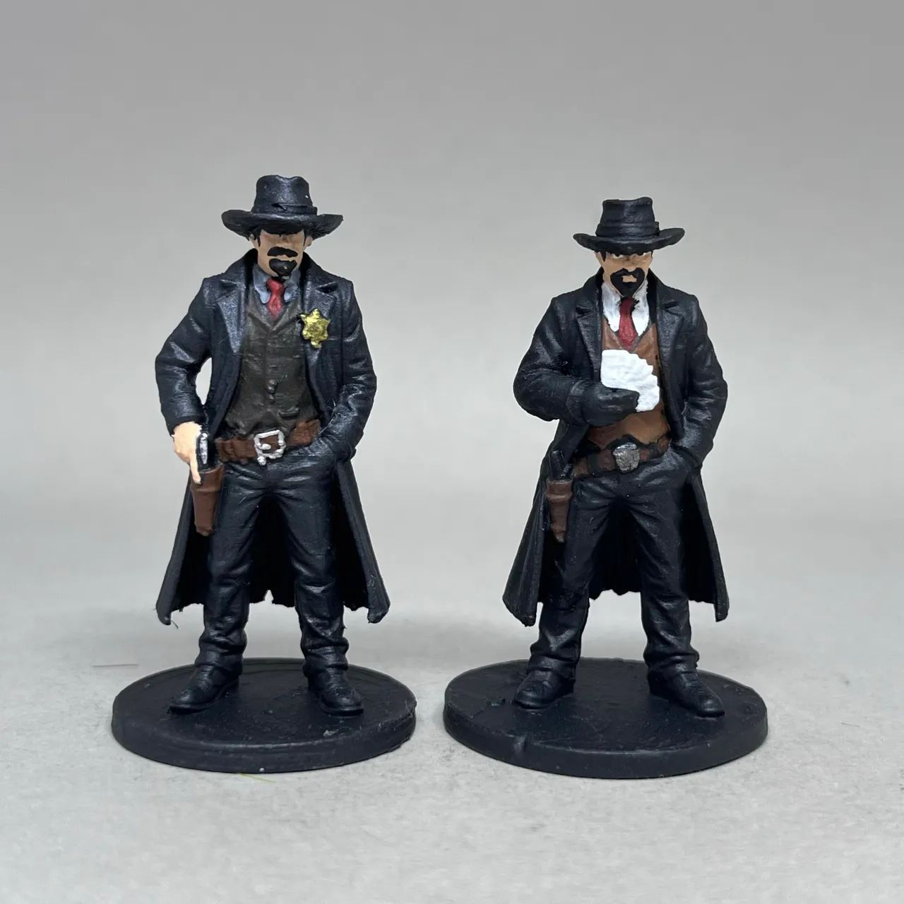 Kit 6 Miniaturas Personagens Faroeste Impressão 3D - Foto 4