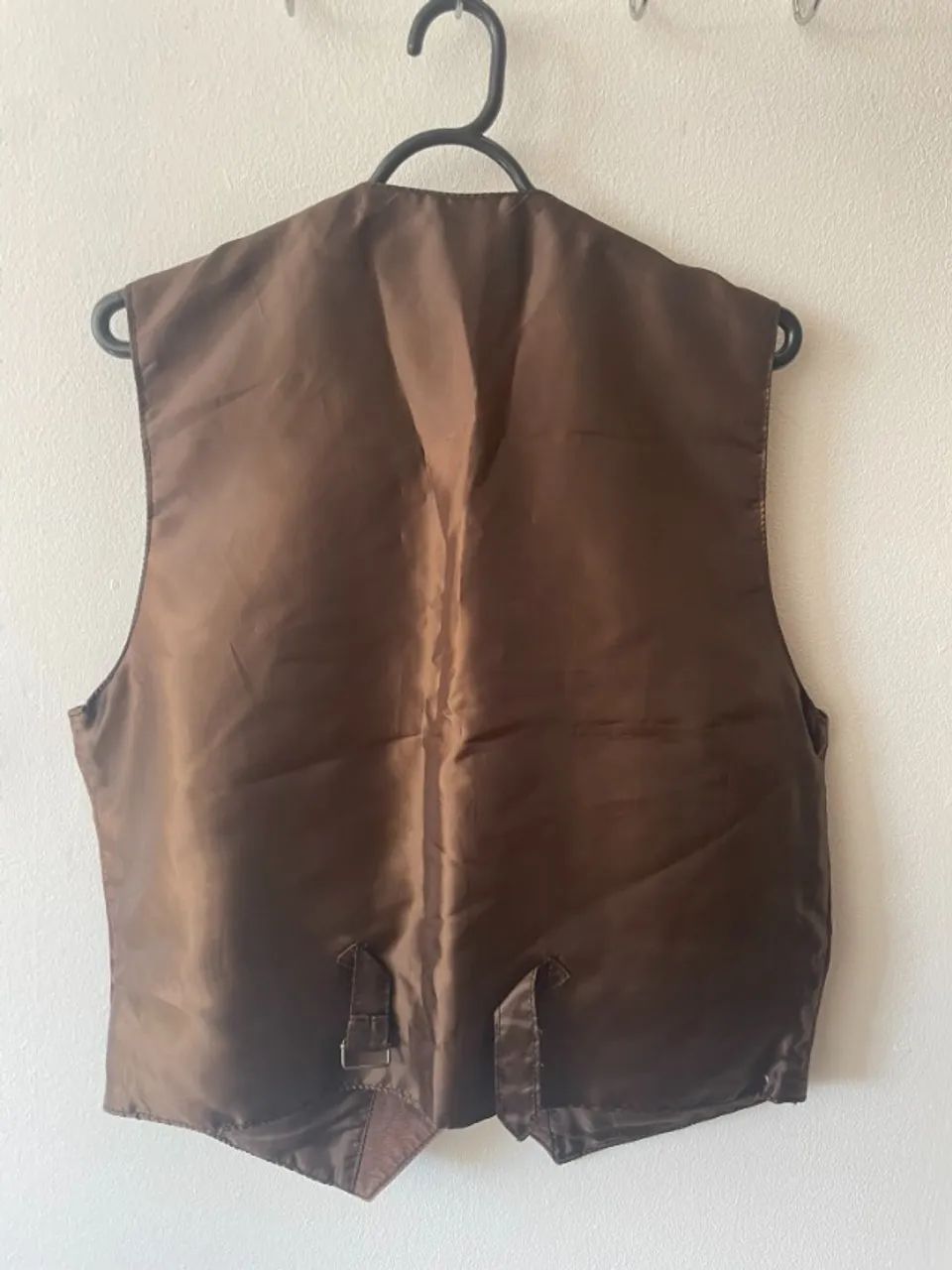 Colete de couro M - Masculino - Foto 3