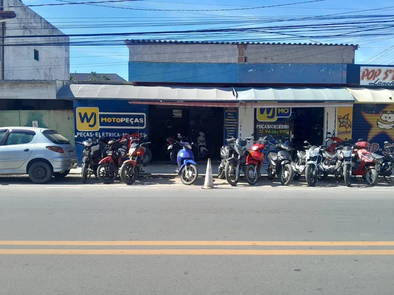 Vende se  oficina e motopeças
