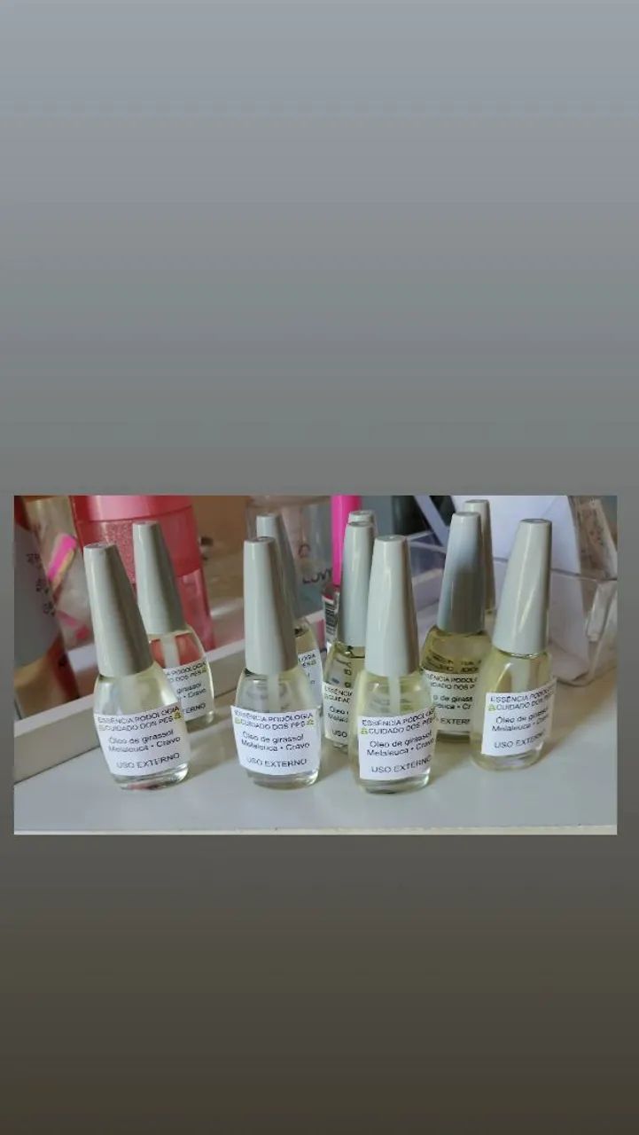 Produtos manicure 
