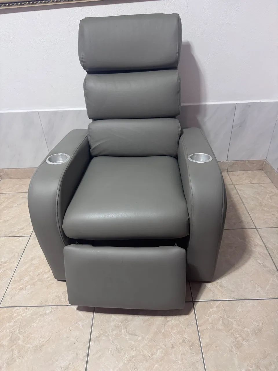 Poltrona Papai Com Porta Copo Reclináveis 