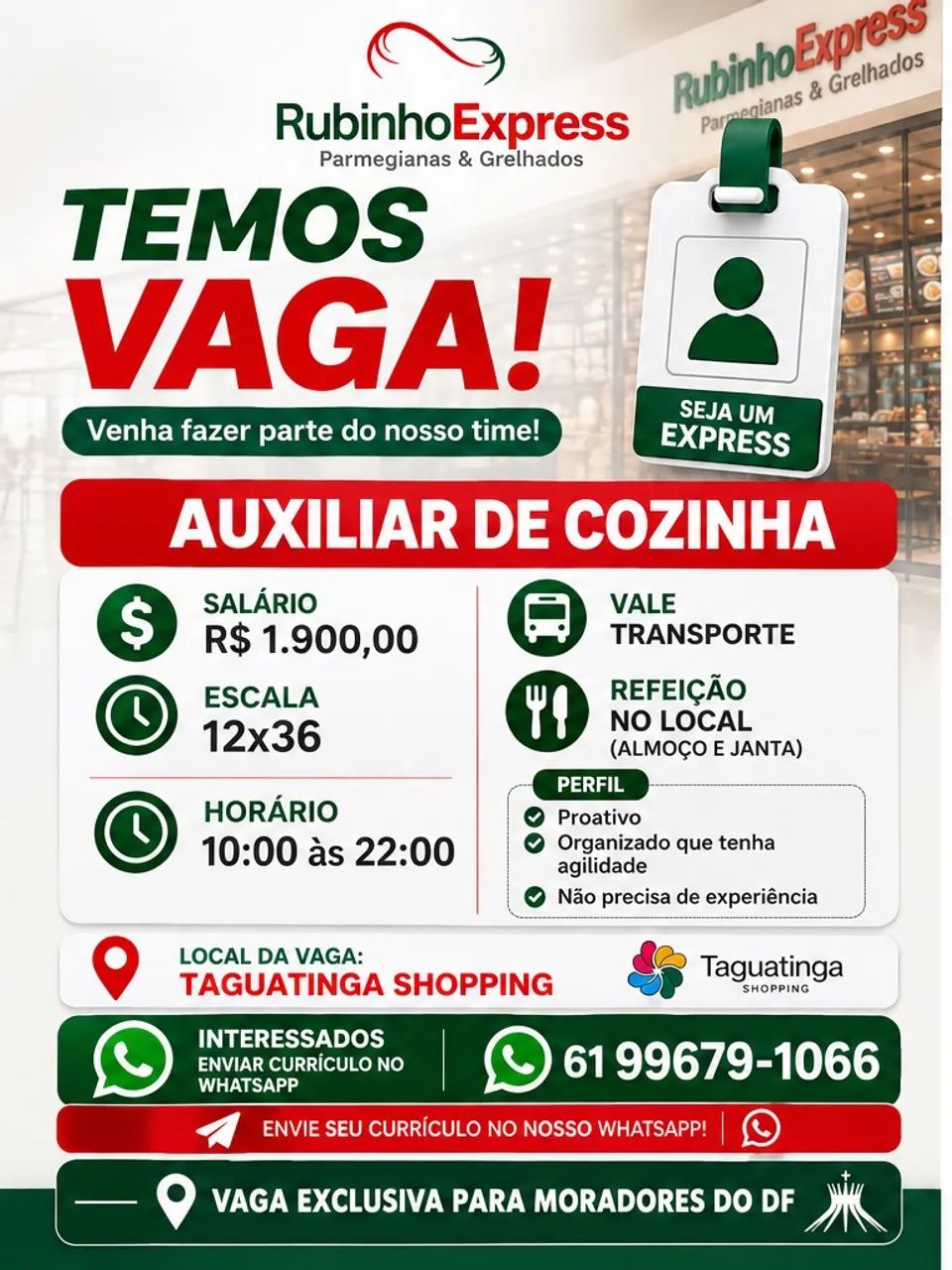 Vaga de emprego  - Foto 2