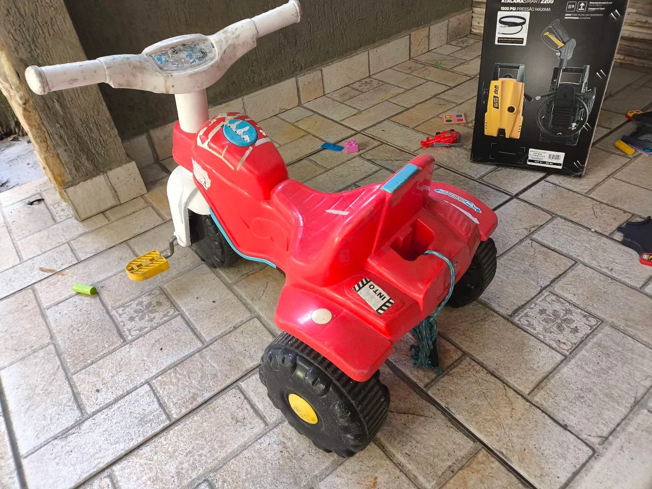 Triciclo infantil ótimo estado  - Foto 4