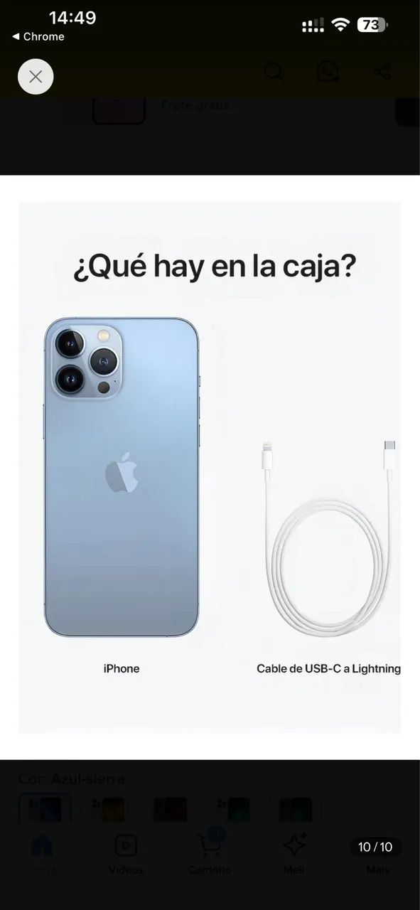 Vendo iPhone 13 pro Max 256gb original - Foto 4
