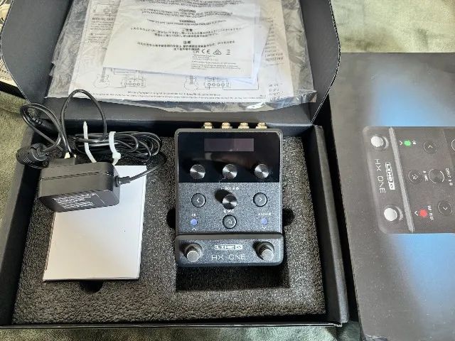 Line 6 HX ONE - Impecável Com Caixa e Manual - Instrumentos