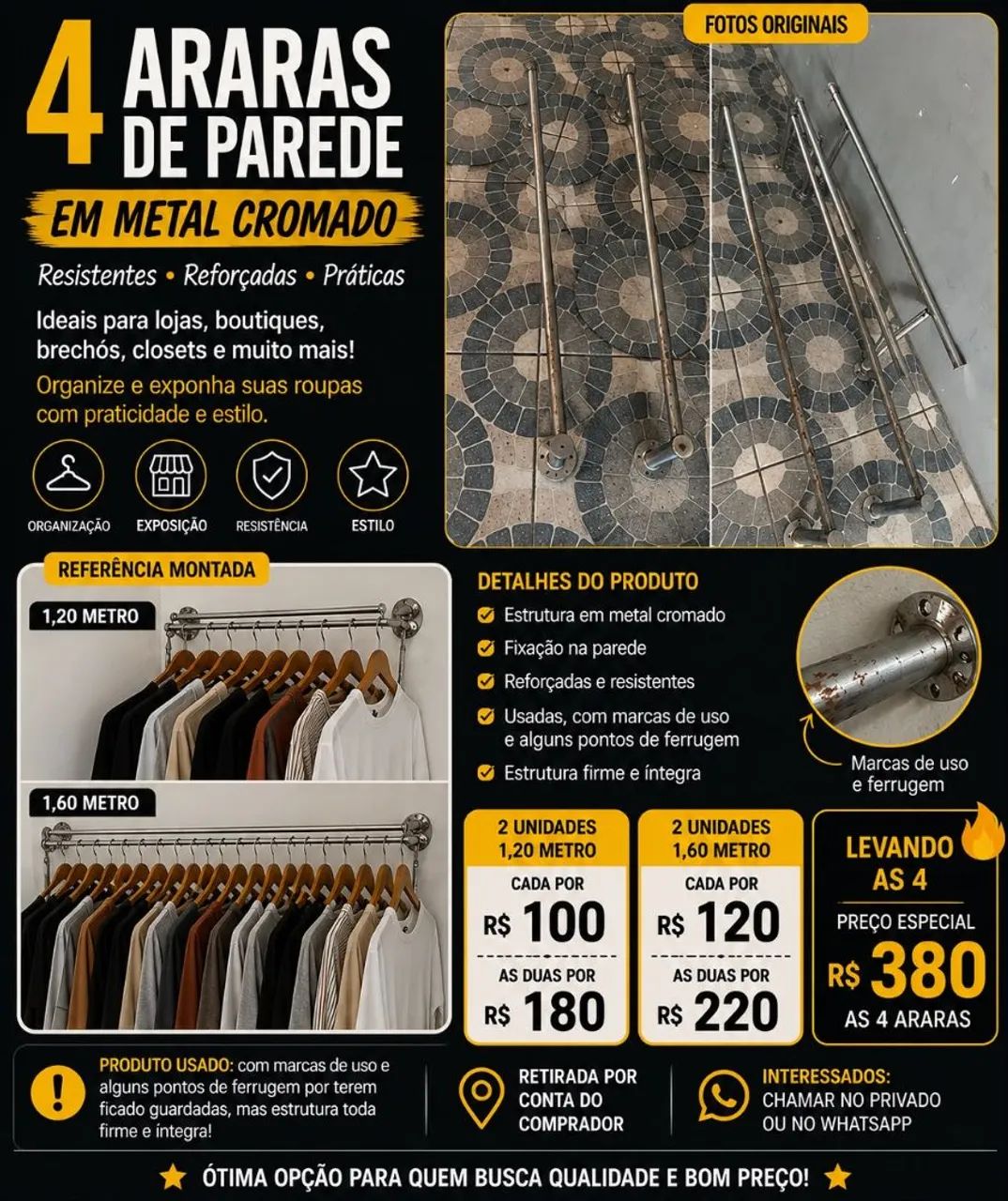 Coisas para loja de roupas  - Foto 2