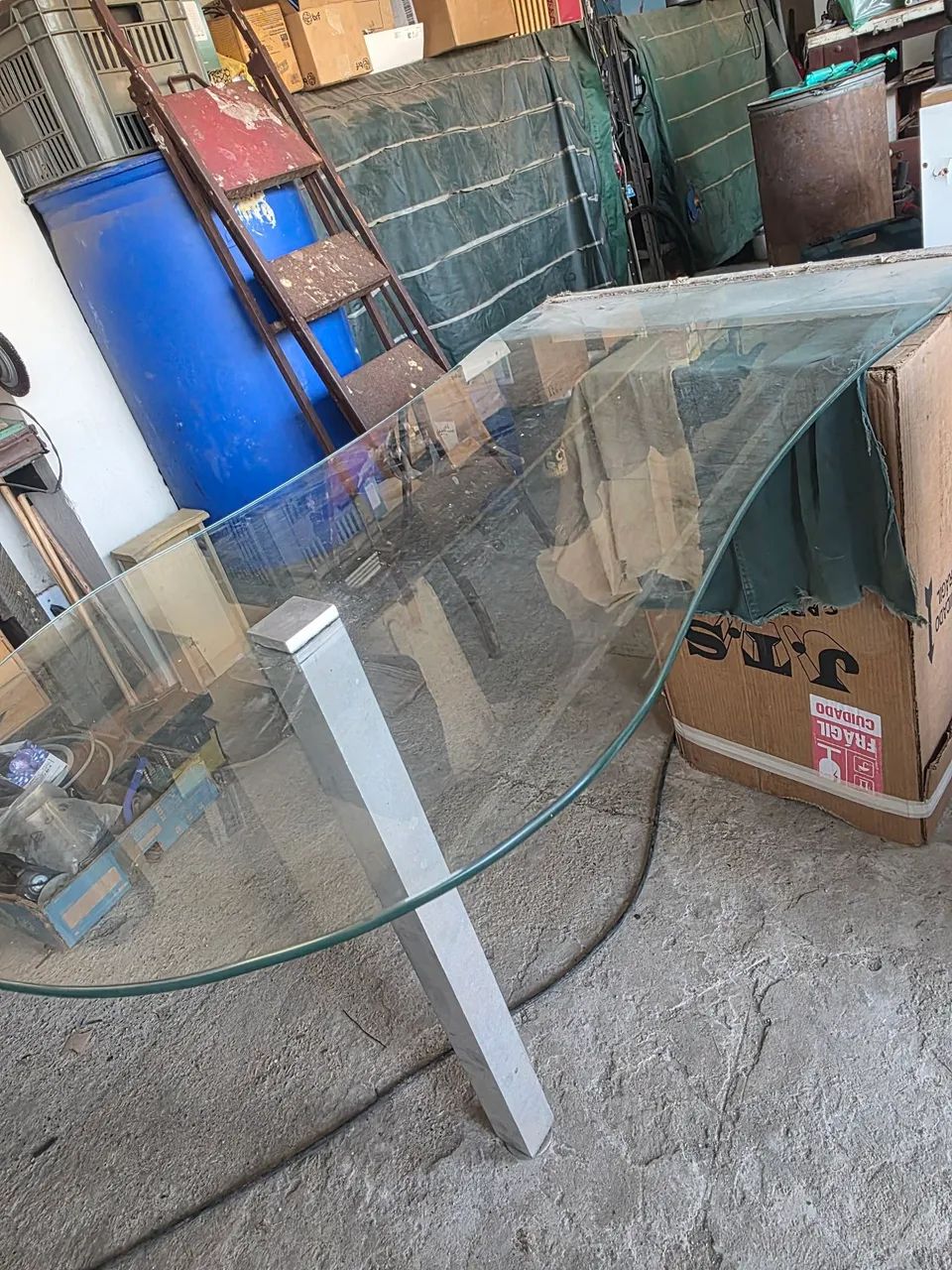 Mesa de vidro