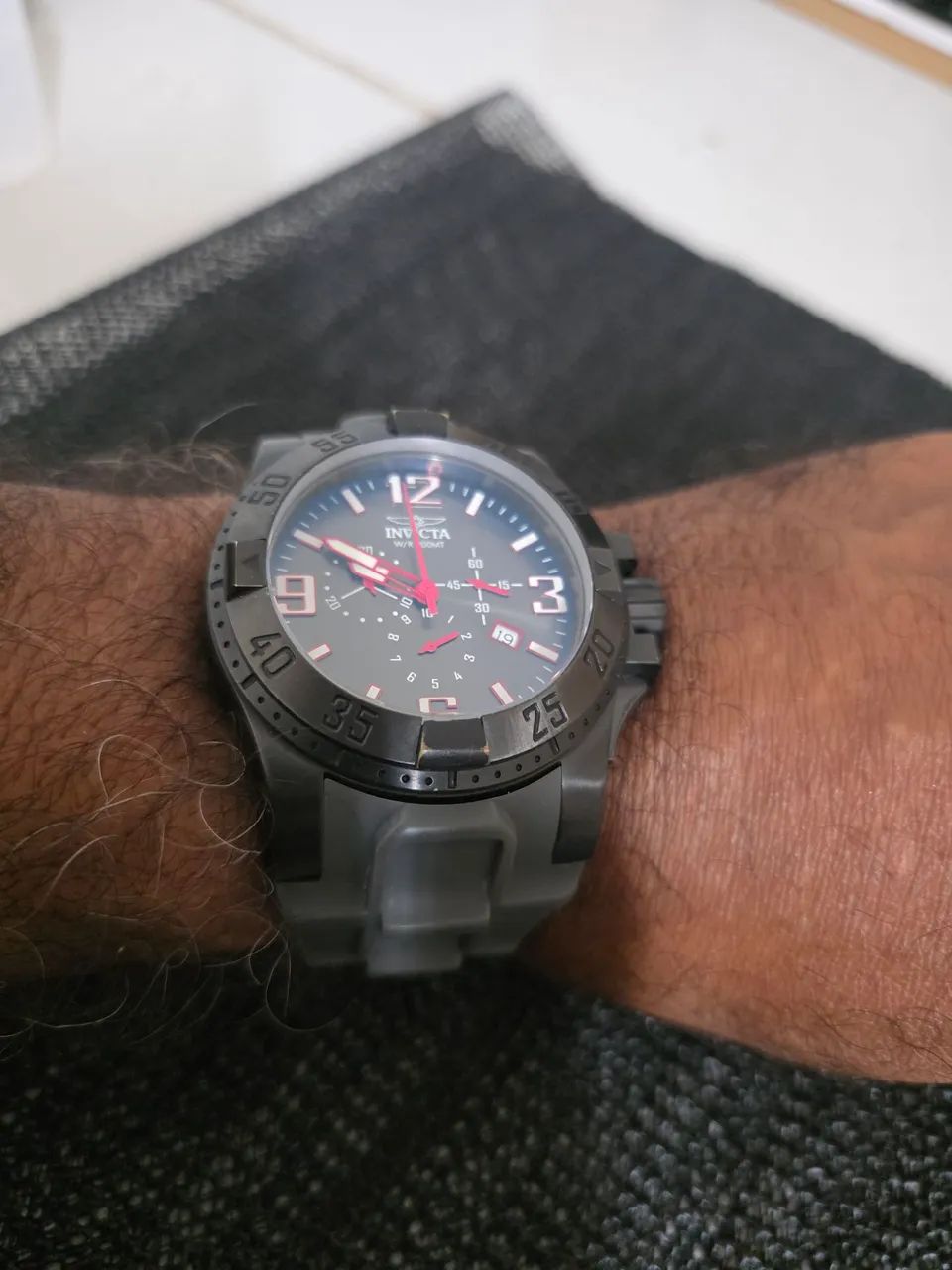Relógio invicta excursion sport (serie black) - Foto 4