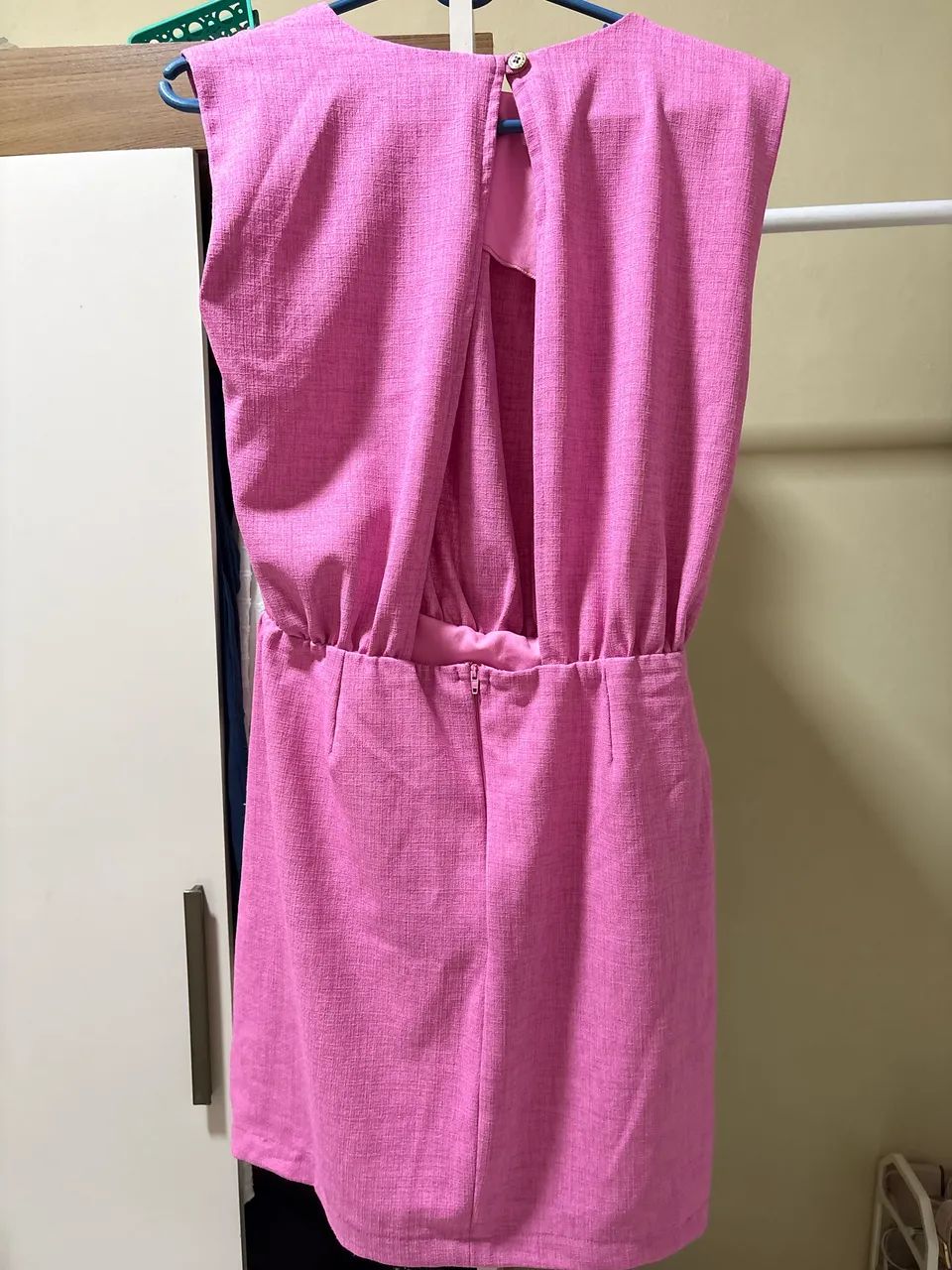 Vestido rosa de linho - Foto 2
