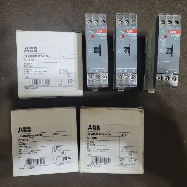 Componentes de automação industrial novos e em excelente estado. - Foto 3