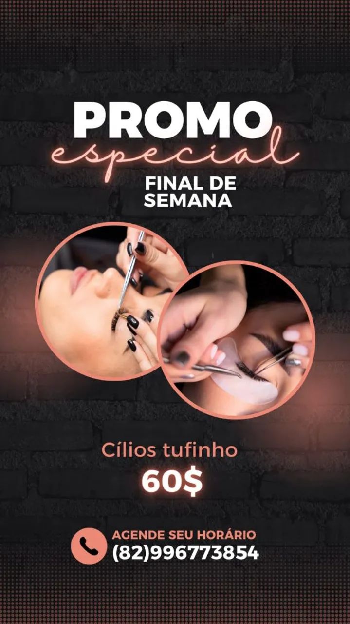 Cílios tufinho 