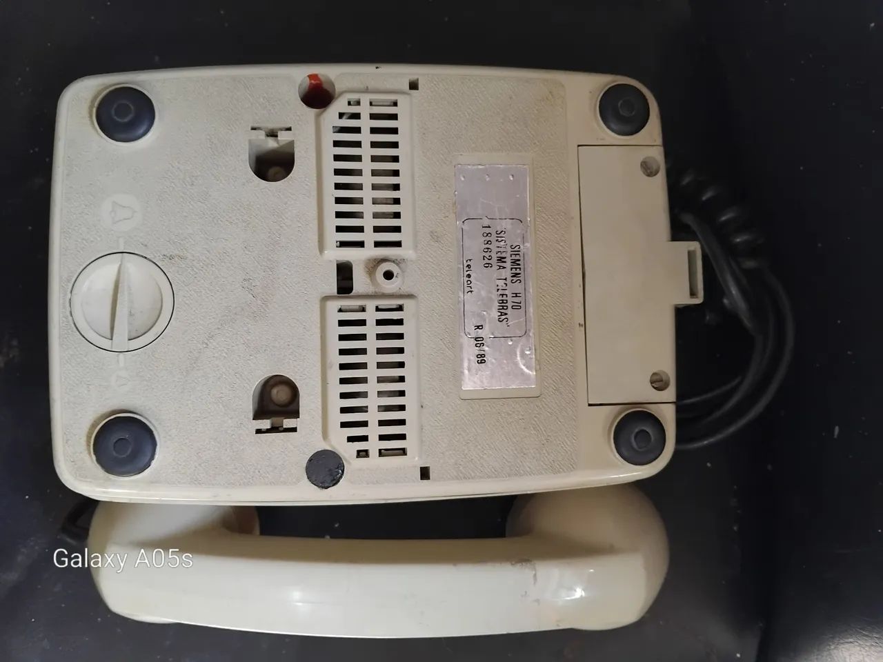 Telefone antigo de disco Siemens  - Foto 3
