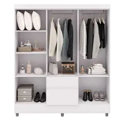 Guarda roupa Ideal Plus - Branco  - Foto 2