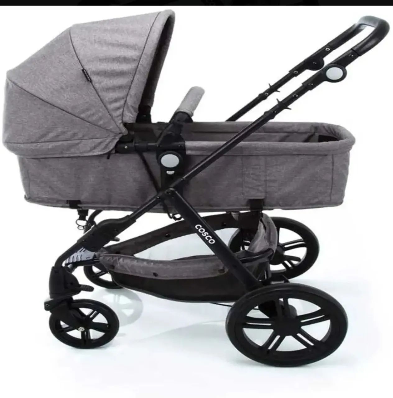 Kit carrinho e bebê conforto 800$  - Foto 5