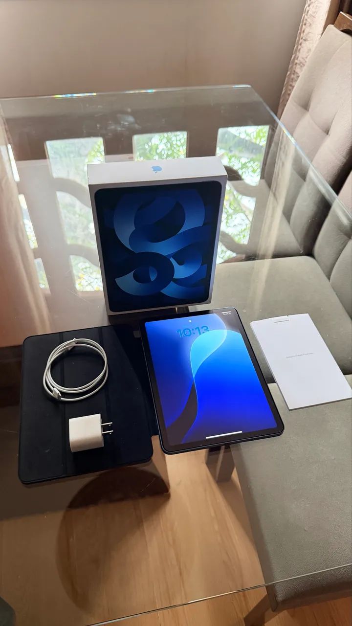 Apple iPad Air M1 5° Gen 64GB - Azul - Foto 4