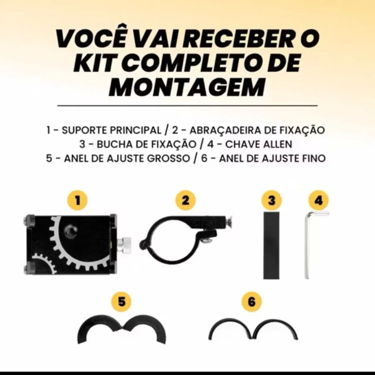 SUPORTE CELULAR ou GPS BIKE ou MOTO - Foto 6