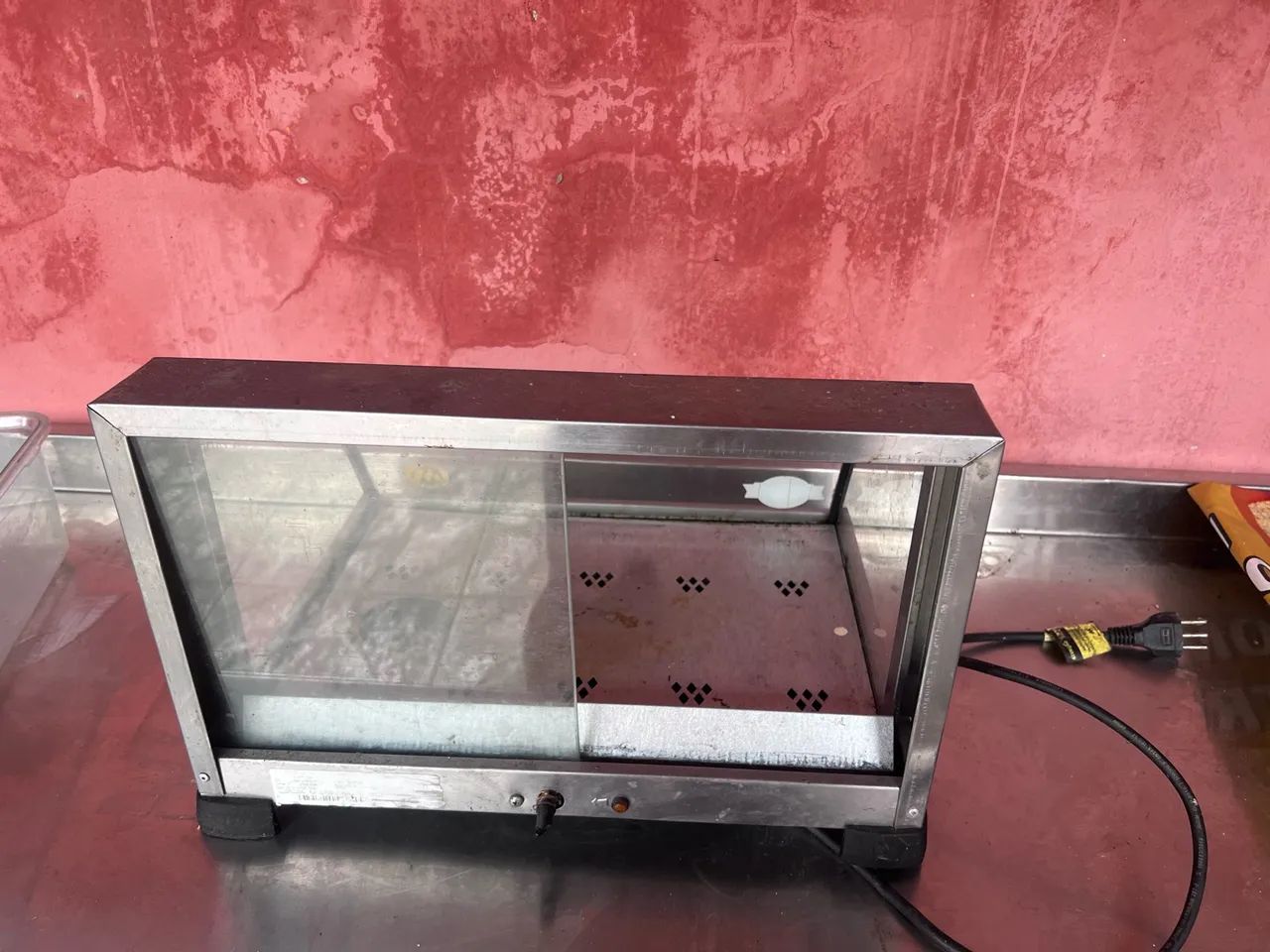 ? ESTUFA DE SALGADOS EM INOX 