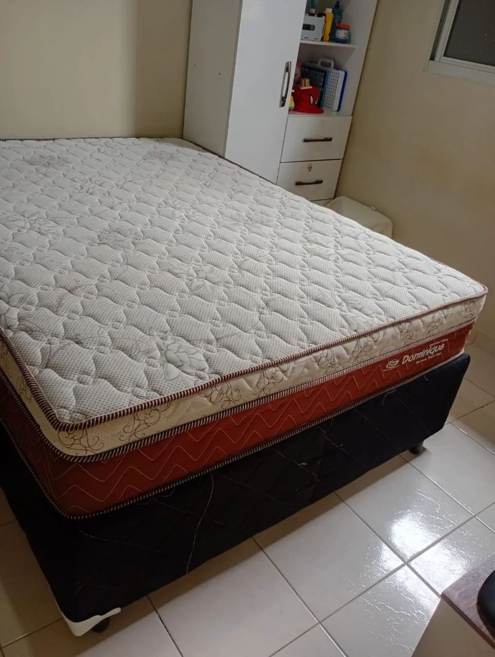 Cama Casal - Mola Ensacada e Base com Chapa. 