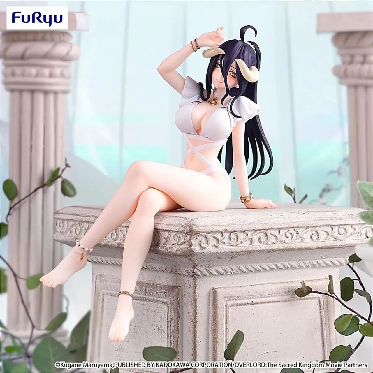 Action figure albedo noodle stopper