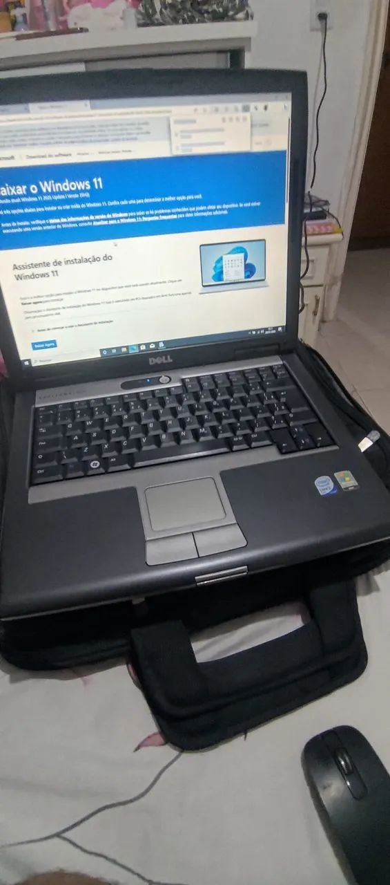 Notebook Dell Latitude D530 - Robusto e Conservado + Maleta Original