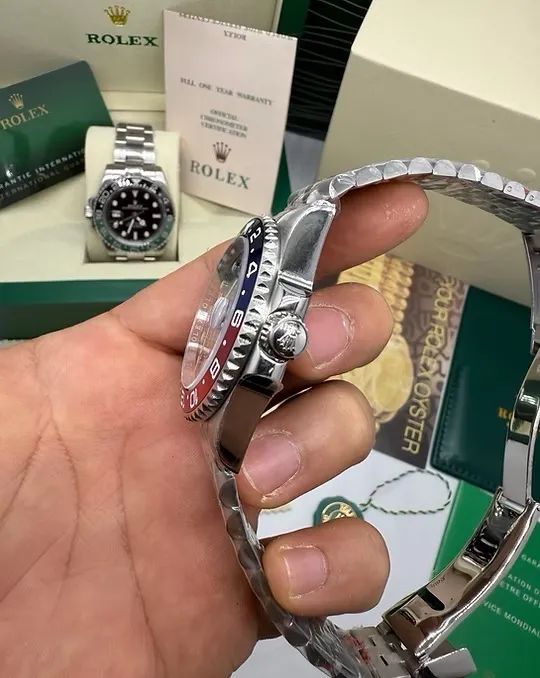 Relógio Rolex GMT Master 2 Masculino Automático Visor em safira  - Foto 2