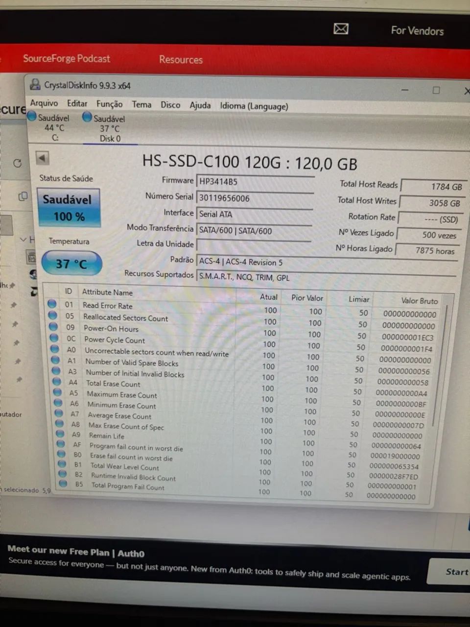 SSD 120gb