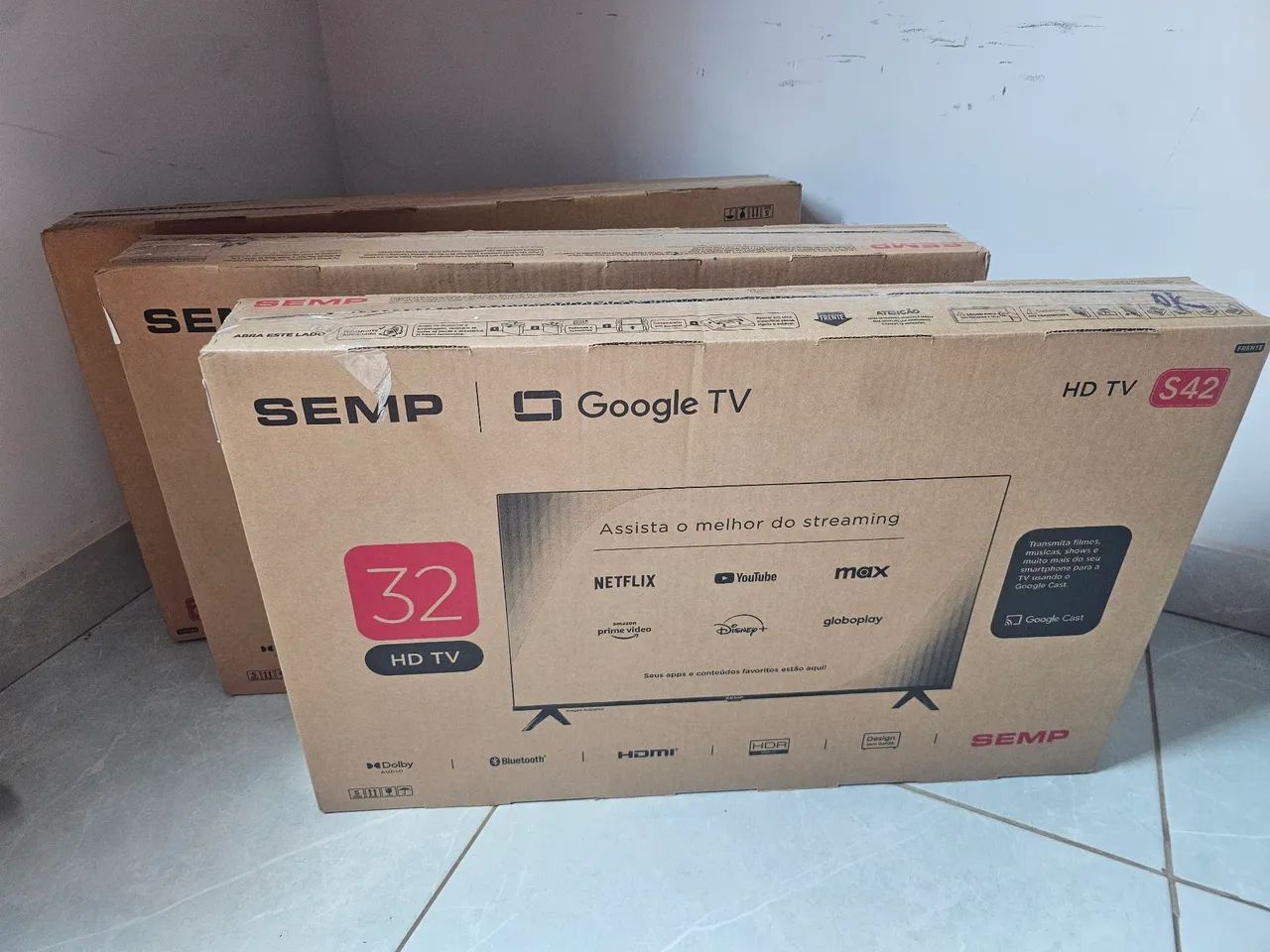 Tv 32" smart semp S42 - Foto 2