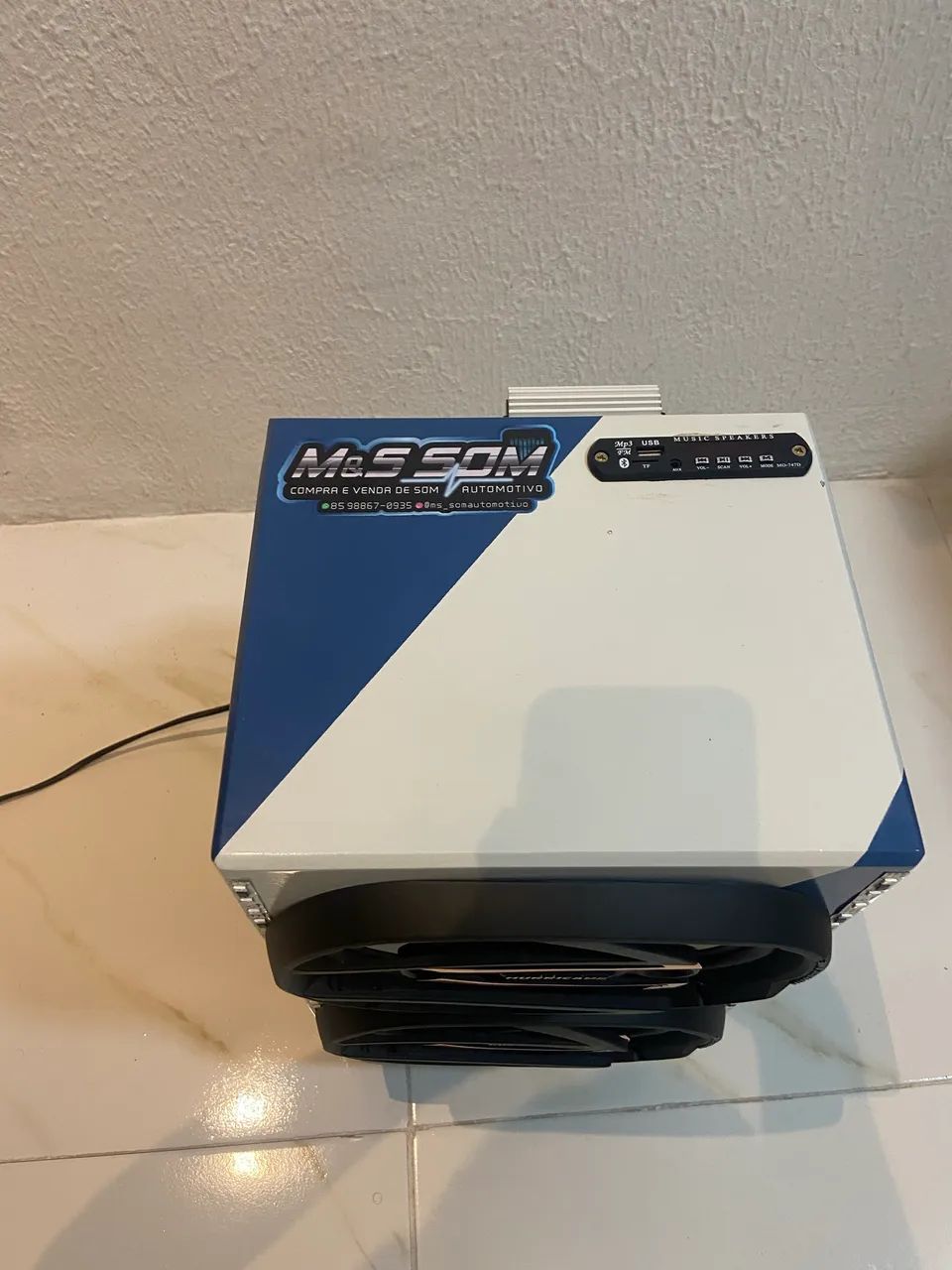 CAIXA BOB 6x9 COMPLETA - NOVA / PRONTA PARA USAR ? - Foto 4