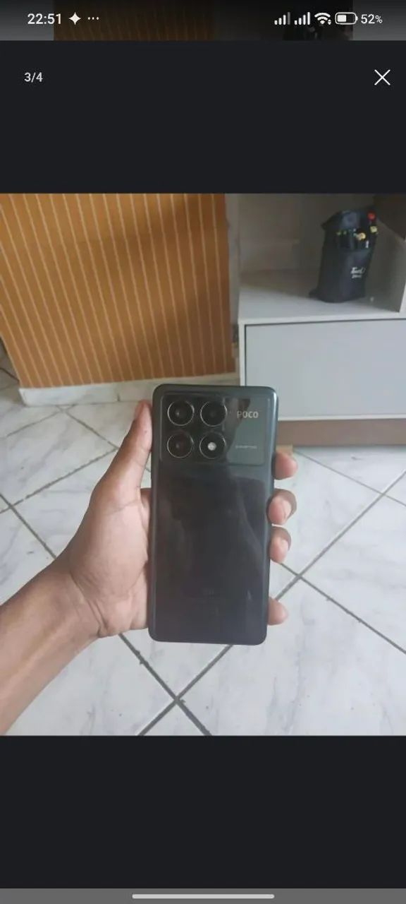 Smartphone pouco X6 pro - Foto 2