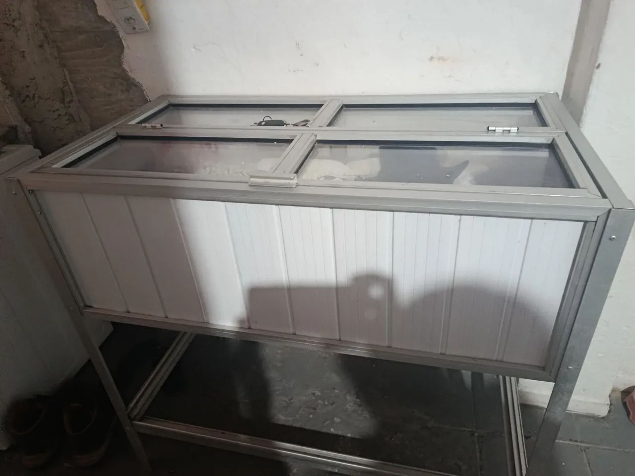 Tabuleiro de alumínio..
